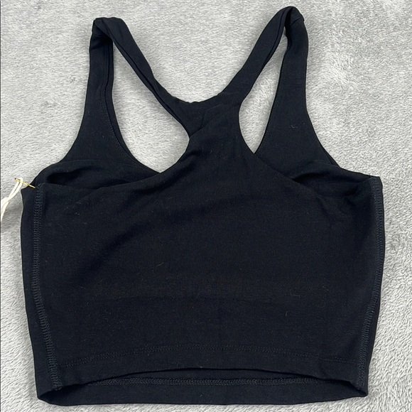 NEW MATE The Label XS Organic Cotton Stretch Black Tank,‎ Midi Cropped Leggings - Picture 12 of 14